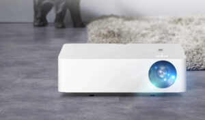 LG CineBeam PF610P LED FHD projector is a portable home theater